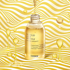COSRX Propolis Ampoule being dispensed on hand suggests quick, lightweight hydration