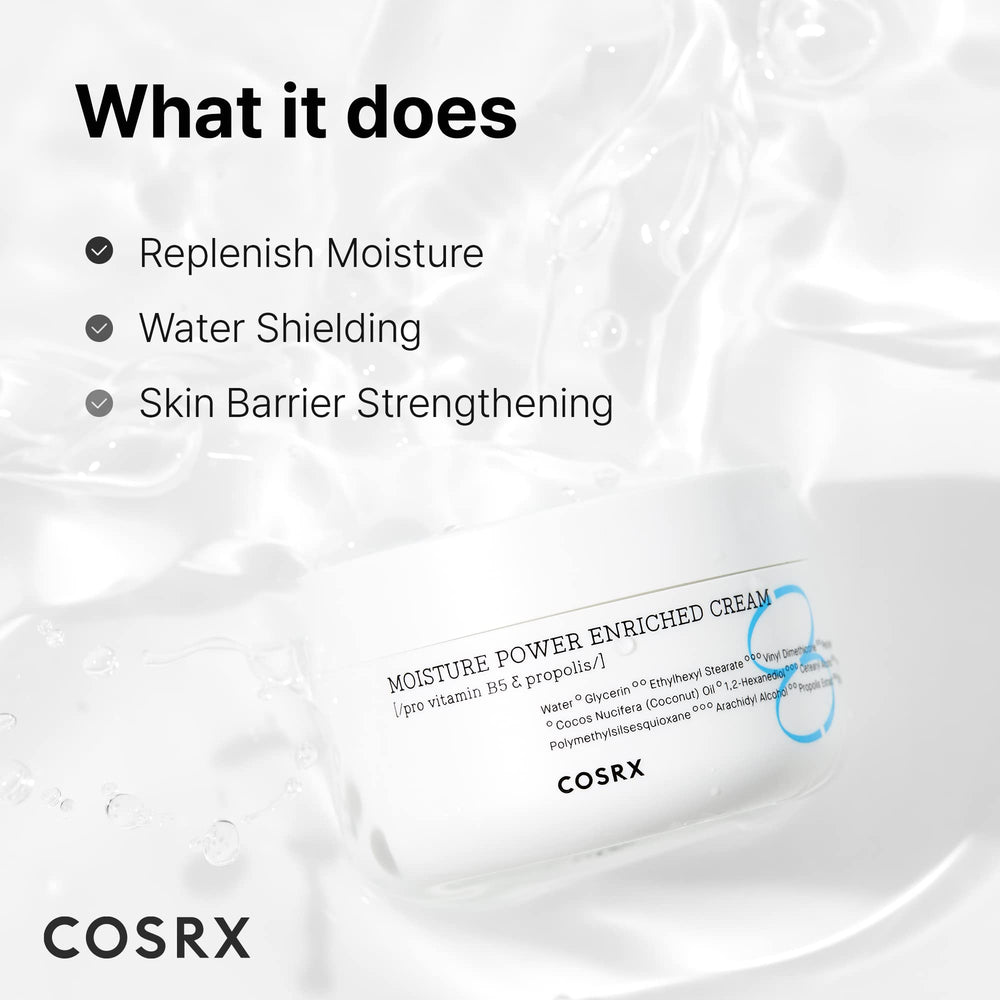 COSRX Propolis extract bottle visual highlighting moisture and balance