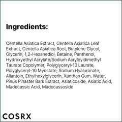 COSRX Pure Fit Cica Serum being applied before moisturizer for daily calming care