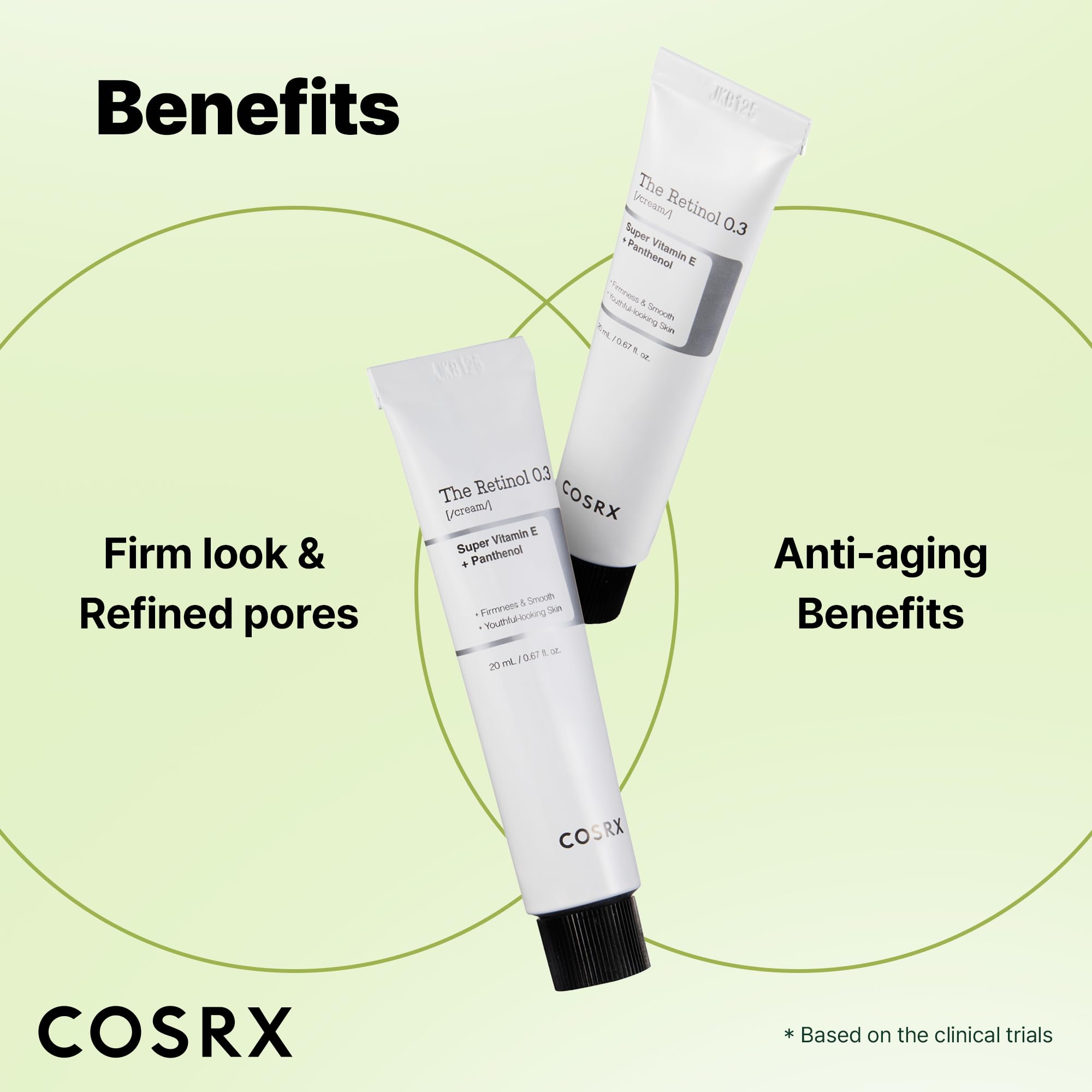 Application scene of COSRX Retinol 0.3% Cream in a nightly skincare ritual