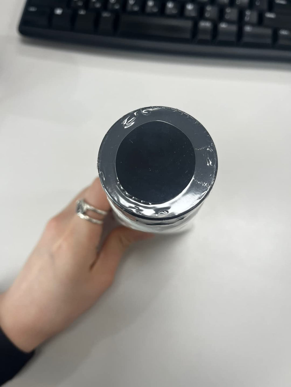 COSRX cleanser foam close-up shows light exfoliation from rich foam.
