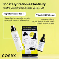 COSRX skincare routine after cleansing displaying booster serum application