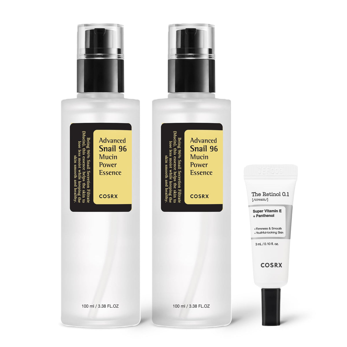 COSRX Snail 96% Power Mucin Essence bottle for hydration
