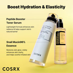 COSRX Snail Essence label close-up highlighting high snail filtrate