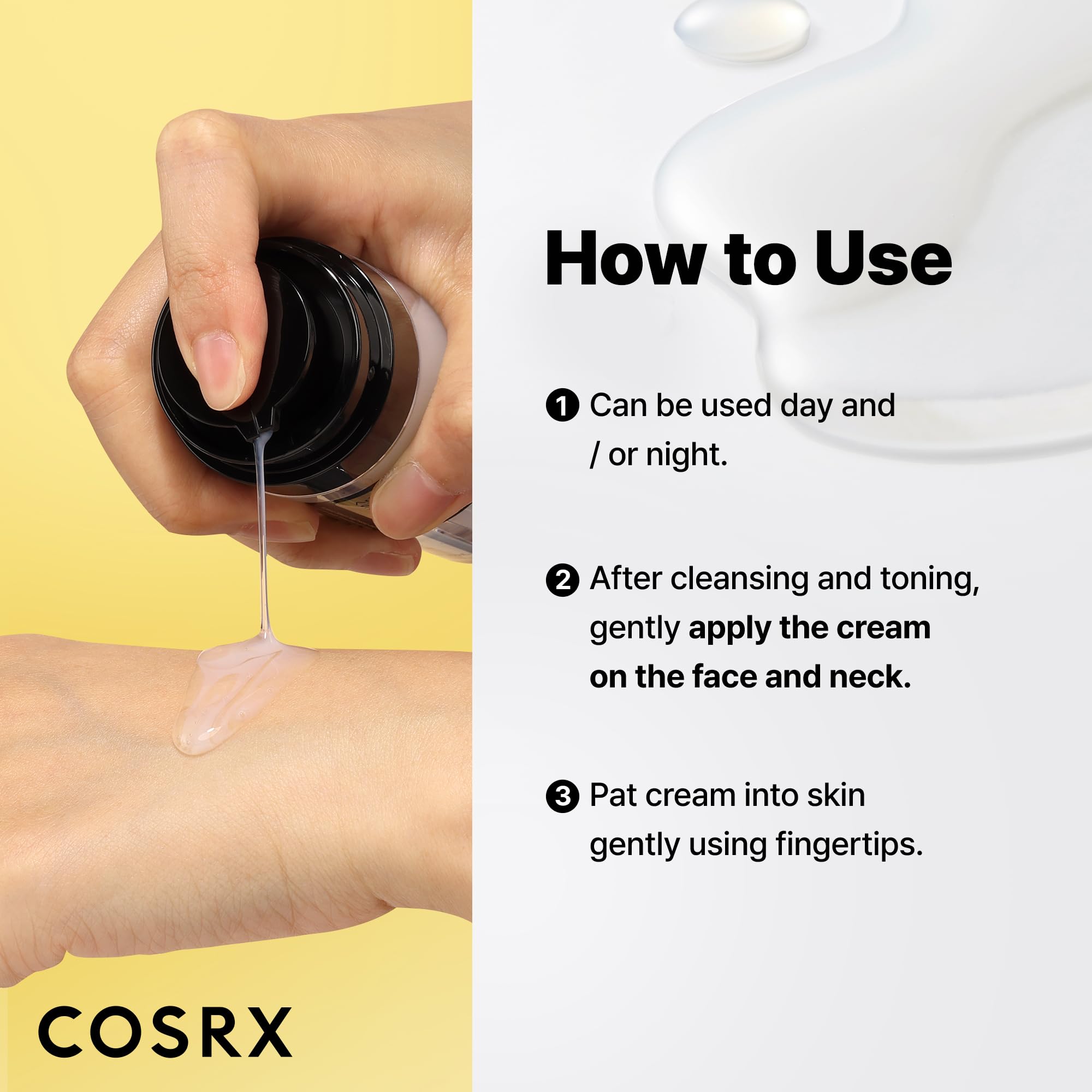 COSRX Snail Mucin 74% packaging highlights cruelty-free and dermatologist-tested messaging.