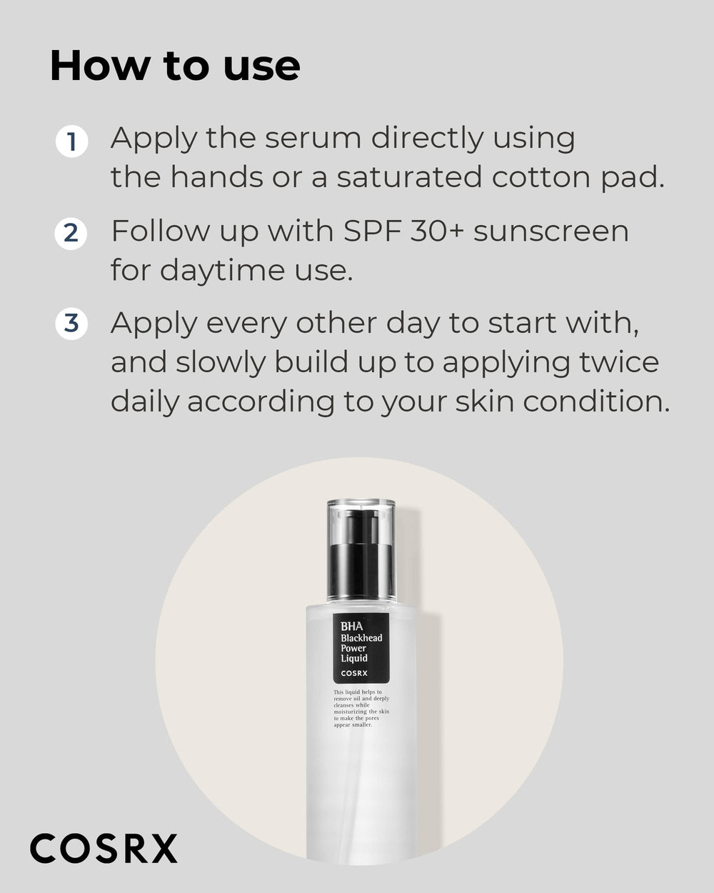 COSRX Niacinamide toner on bathroom counter frames a simple, effective skincare routine.