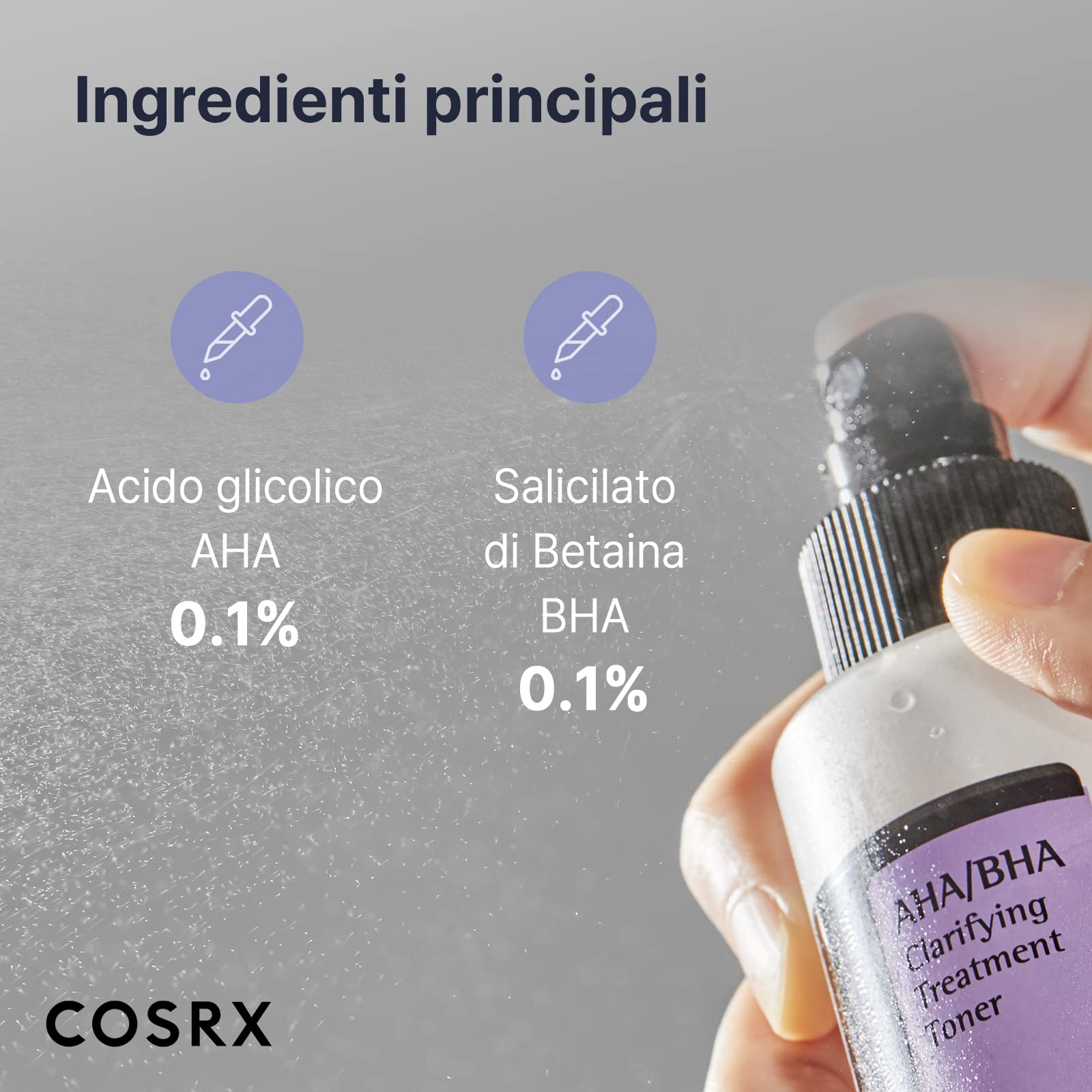 COSRX Toner cotton-pad-application demonstrates gentle patting for better absorption.