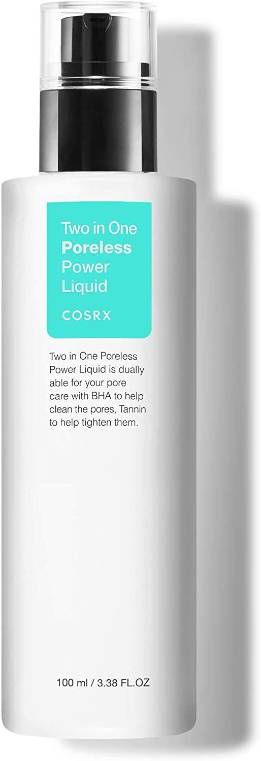 COSRX Two in One Poreless Power Liquid pore appearance close-up illustrating refinement