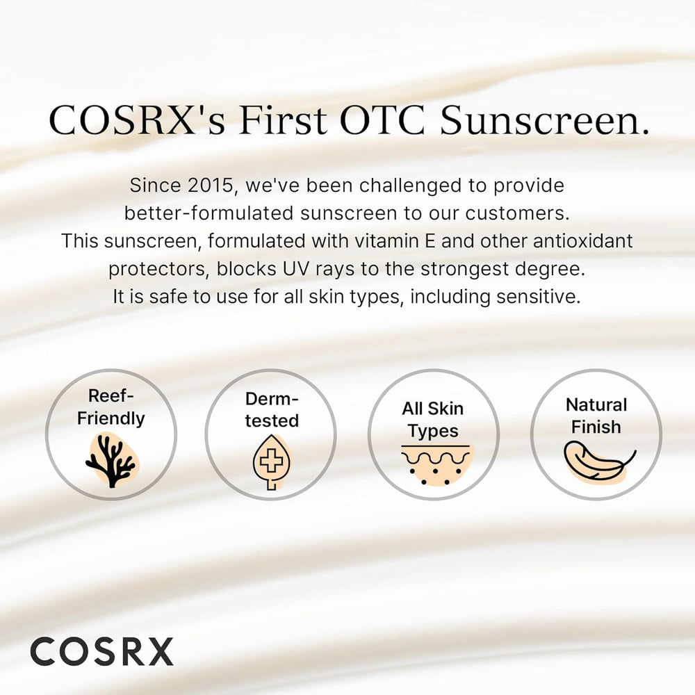 COSRX Vitamin E Sunscreen daily-use fits oily and combination skin routines