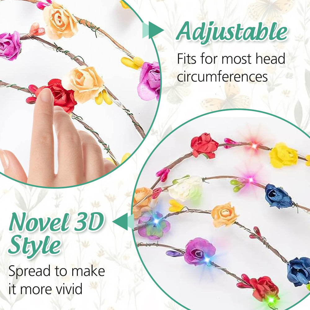 Cosweet LED flower crown gift-ready packaging for gifting occasions.