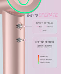 Cosy Companions diffuser attachment for even airflow styling.