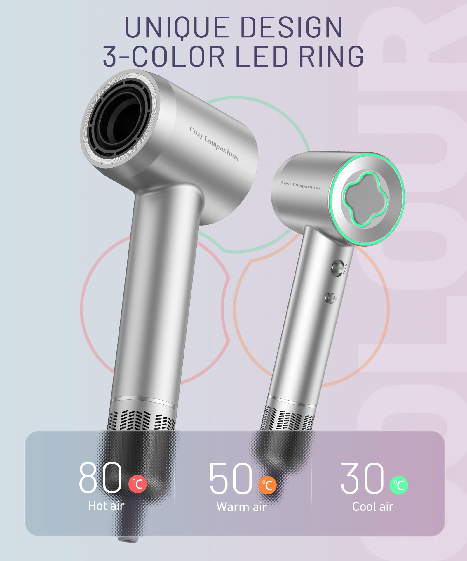 Cosy Companions ionic technology reduces static while locking in moisture.