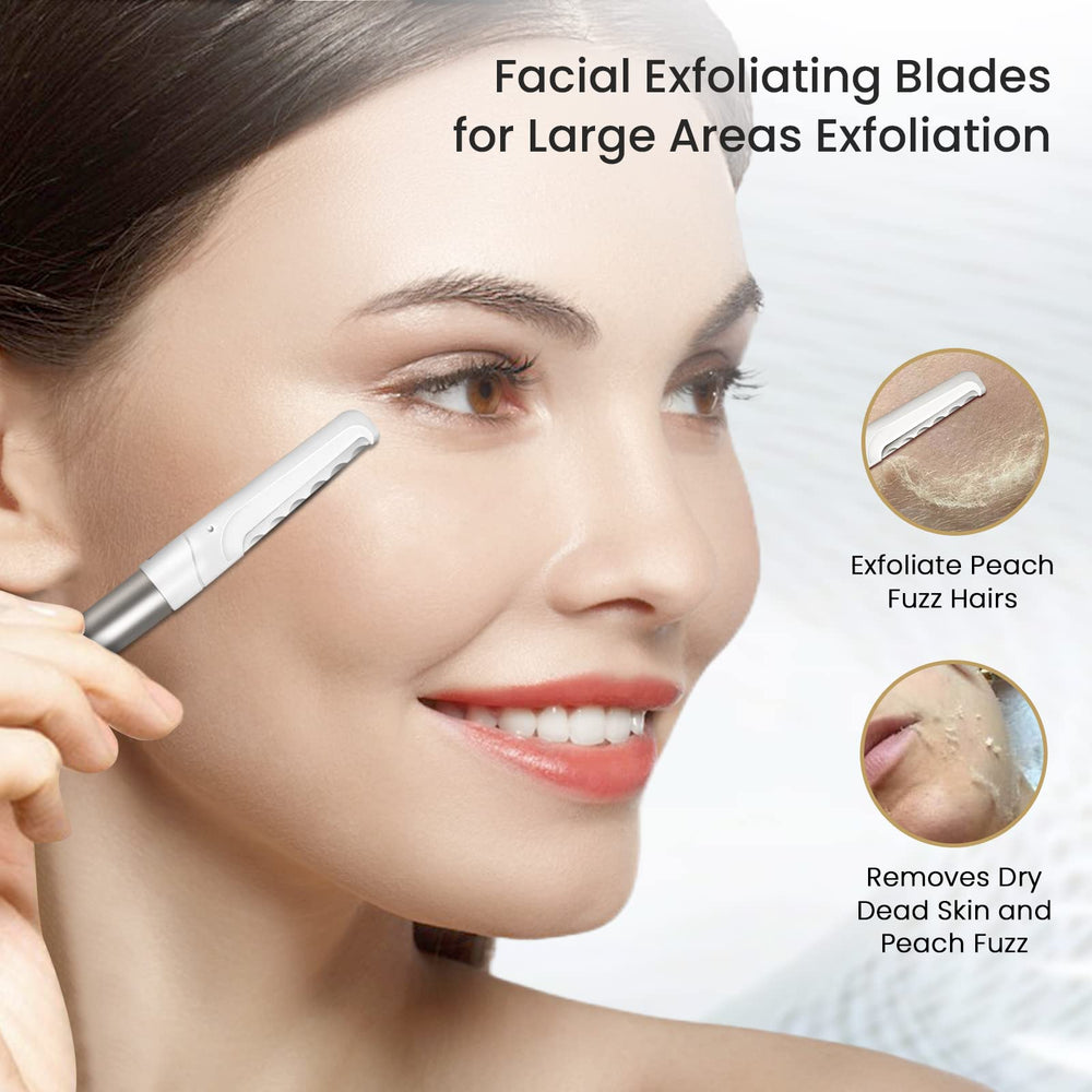 Cosylife coarse blades shape brows and remove debris safely for a clean look.
