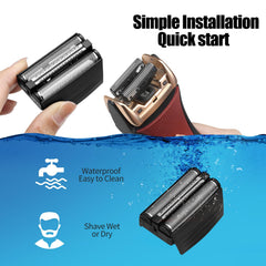 COSYONALL foil with bump-prevent technology reduces nicks