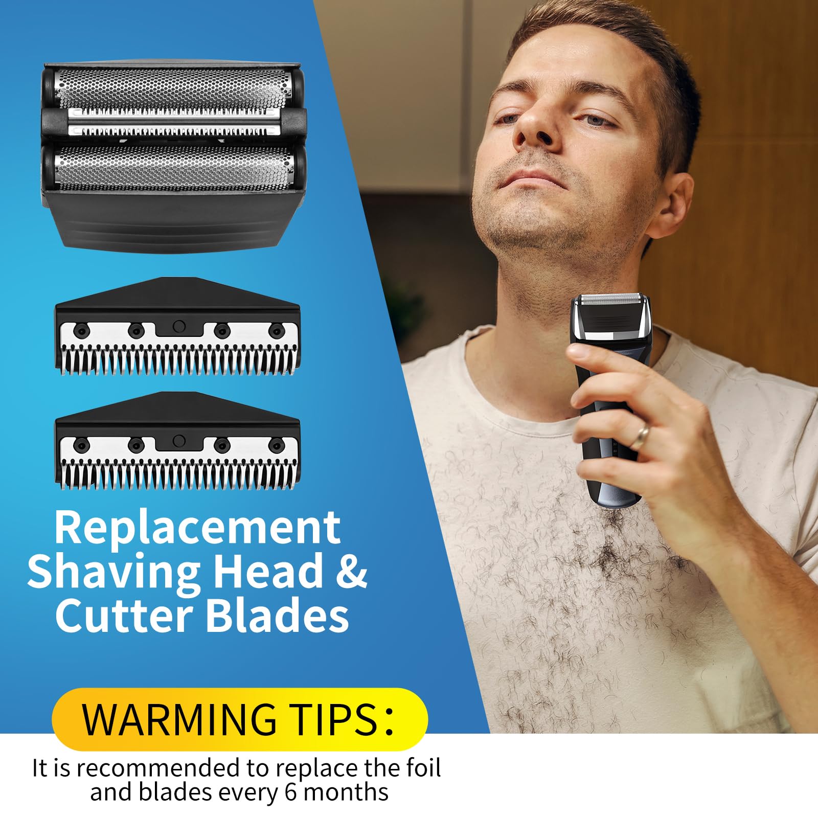 COSYONALL shaver foil for Remington Pivot with precise performance