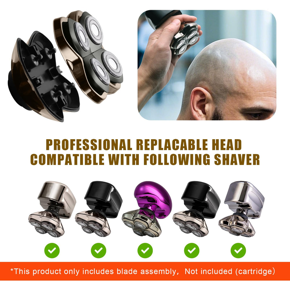 COSYONALL Shaver PRO 4 Head easy installation for quick blade swaps.