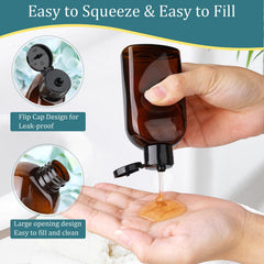 Cosywell clear travel bag displays contents for quick refills and organization.