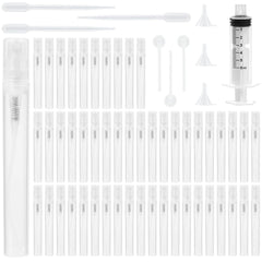 Cotchen 50pcs mini spray bottles packaging view for travel and sharing