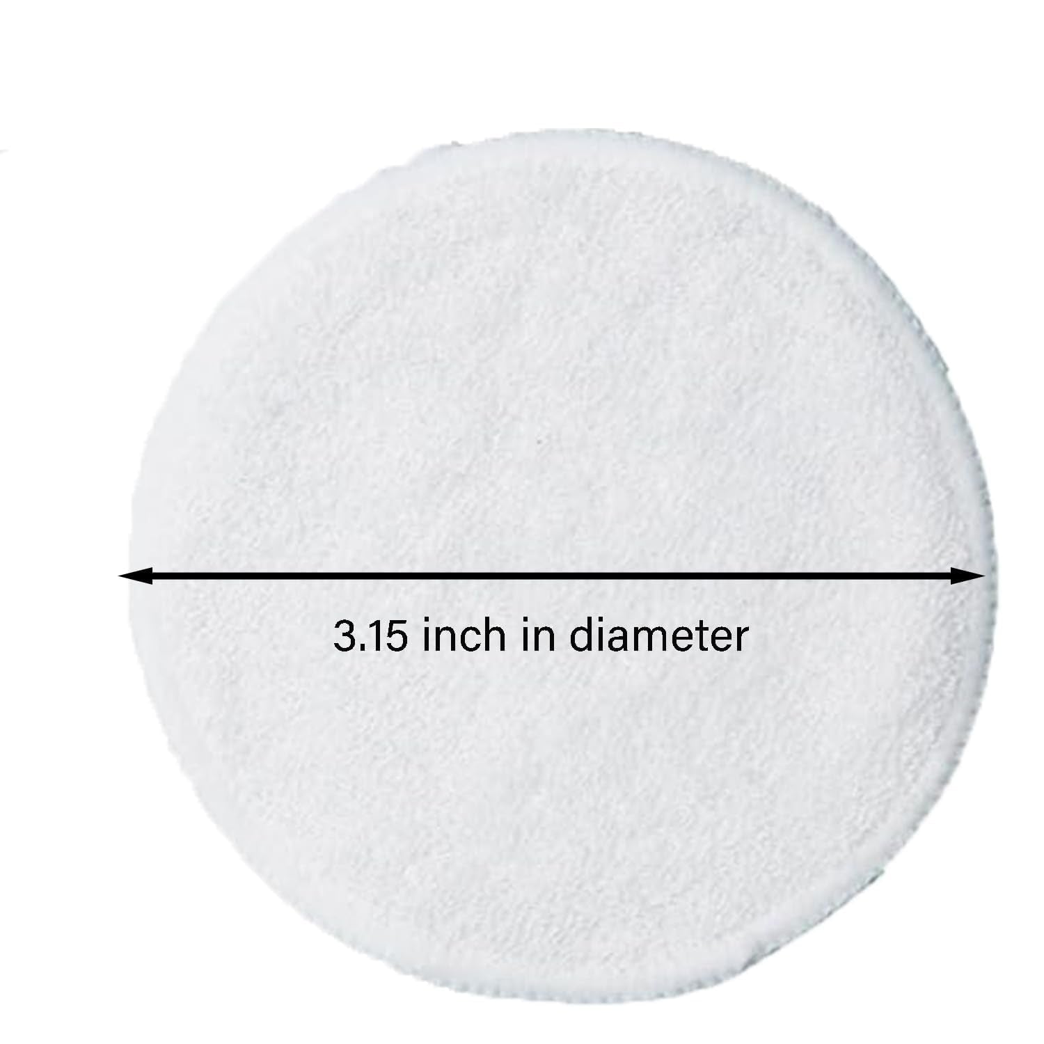 Cottonessence bamboo fiber pads close-up showing soft, absorbent surface for all skin types