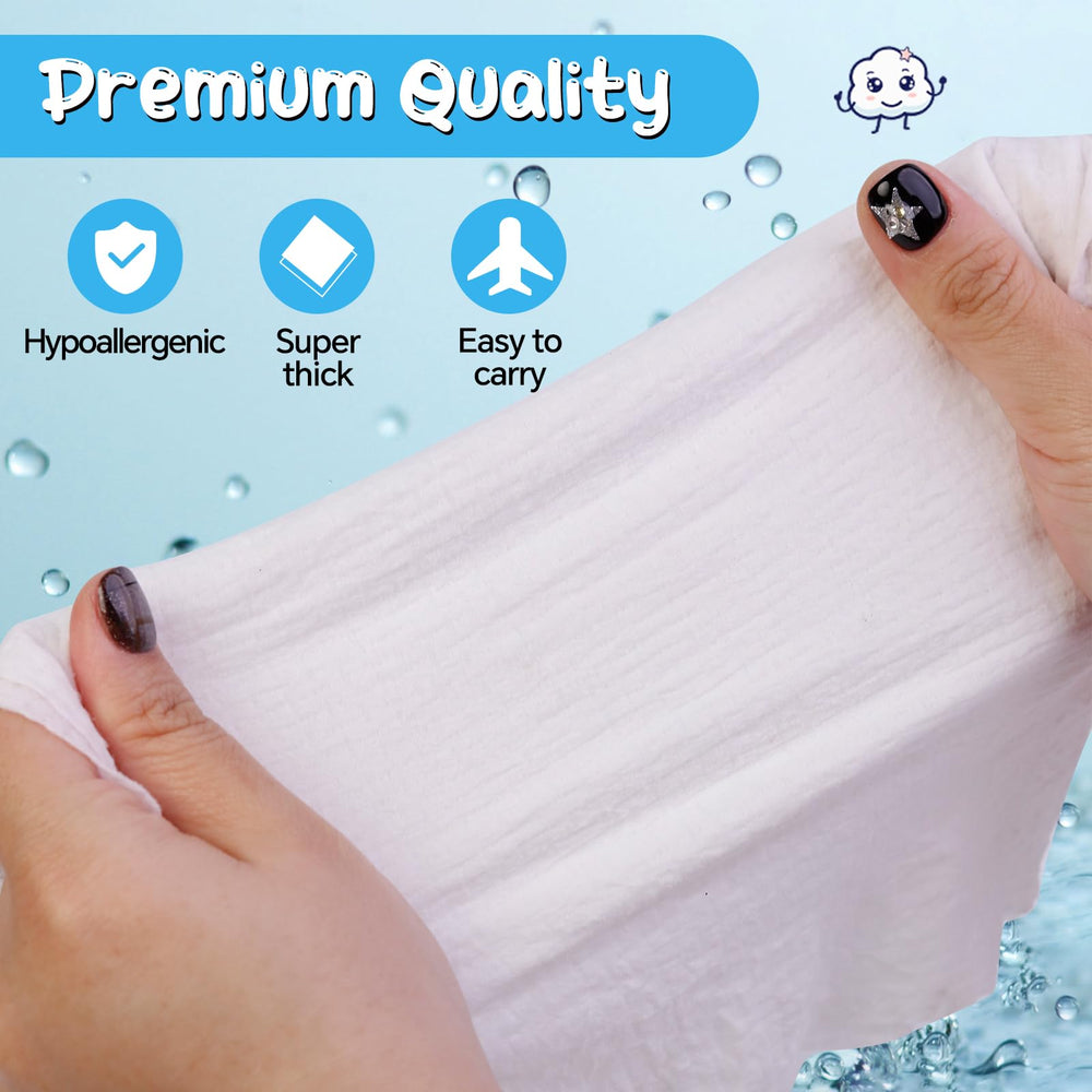 Toalla individual Cottonessence desechable, perfecta para viaje y gimnasio.