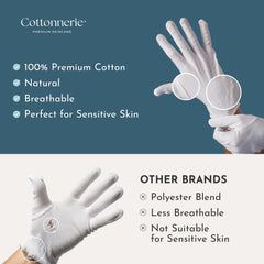Cottonnerie Original fabric closeup highlights reinforced seams and durable knit.