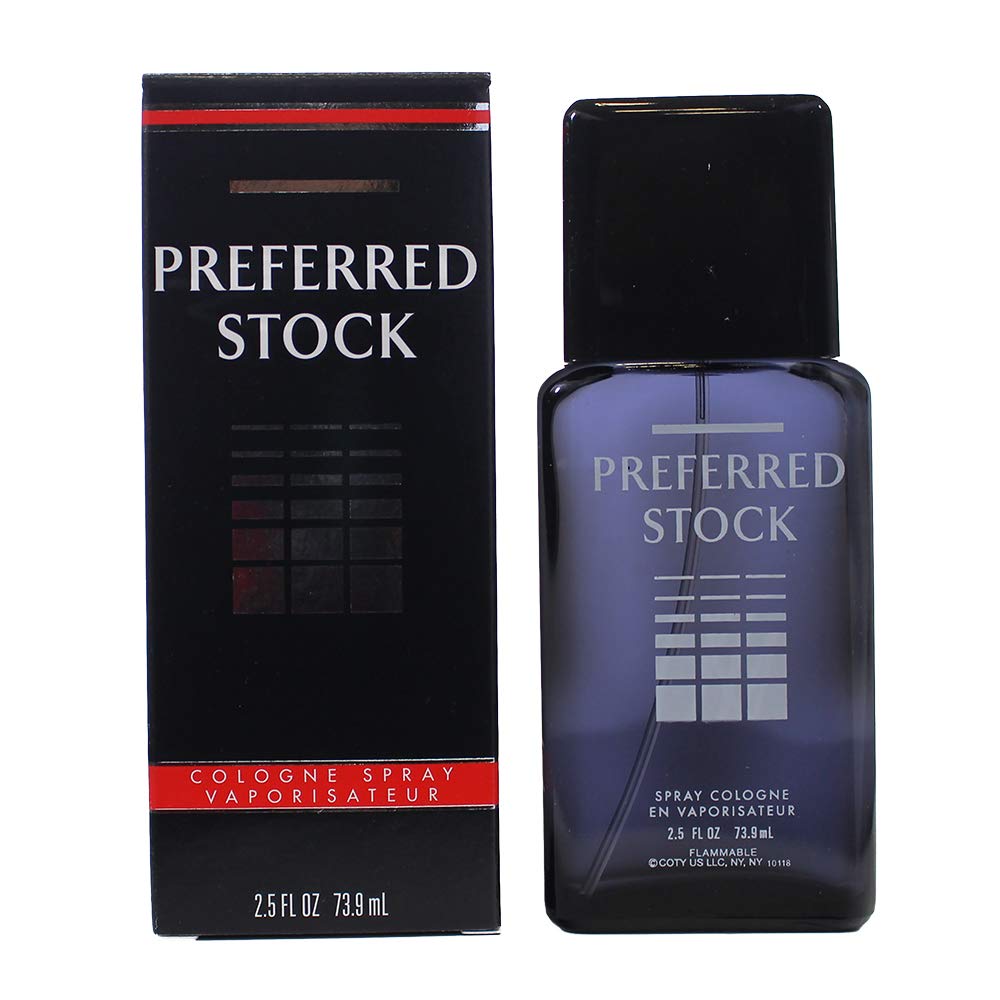 Coty Preferred Stock bottle with classic design for daily grooming and confident, fresh scent moments.