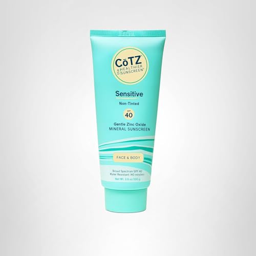 CōTZ Sensitive skin feels soft and comfortable after application