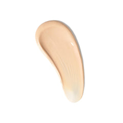CoTZ SPF50 tinted cream is applied for a natural, lightweight finish.