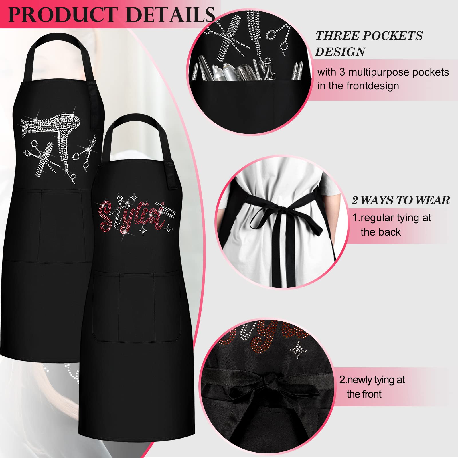 Coume two-aprons pack gift-ready for busy professionals.