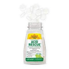 Country Life Acid Rescue mint-flavored pack highlights sugar-free on-the-go relief