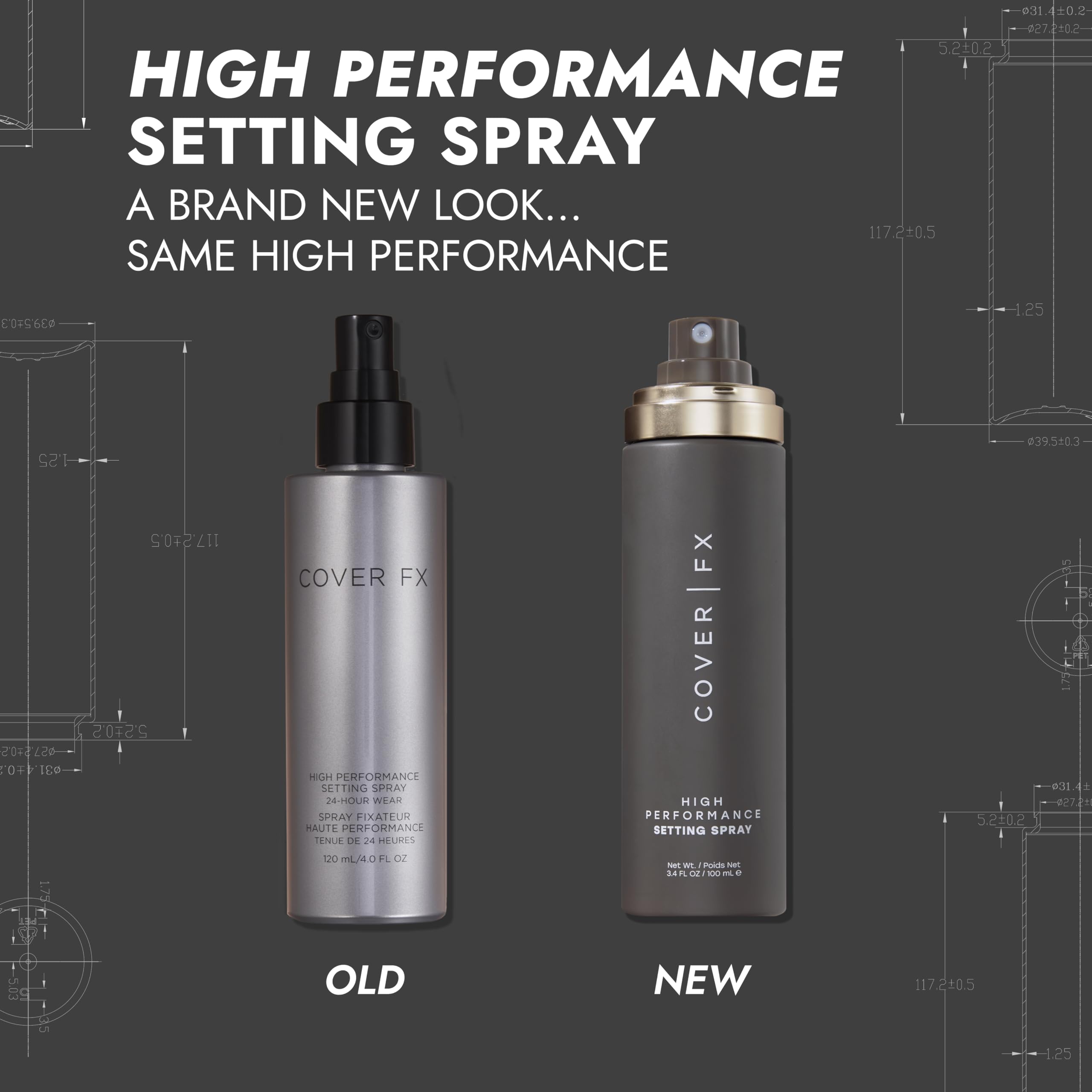 Cover FX long-wear hold in a lightweight mist for daily confidence.