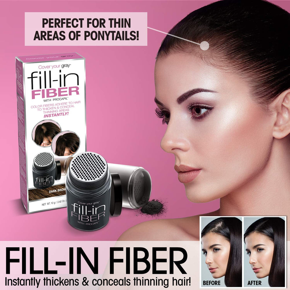 Cover Your Gray Total Brow aplicación precisa para realzar la forma de las cejas.