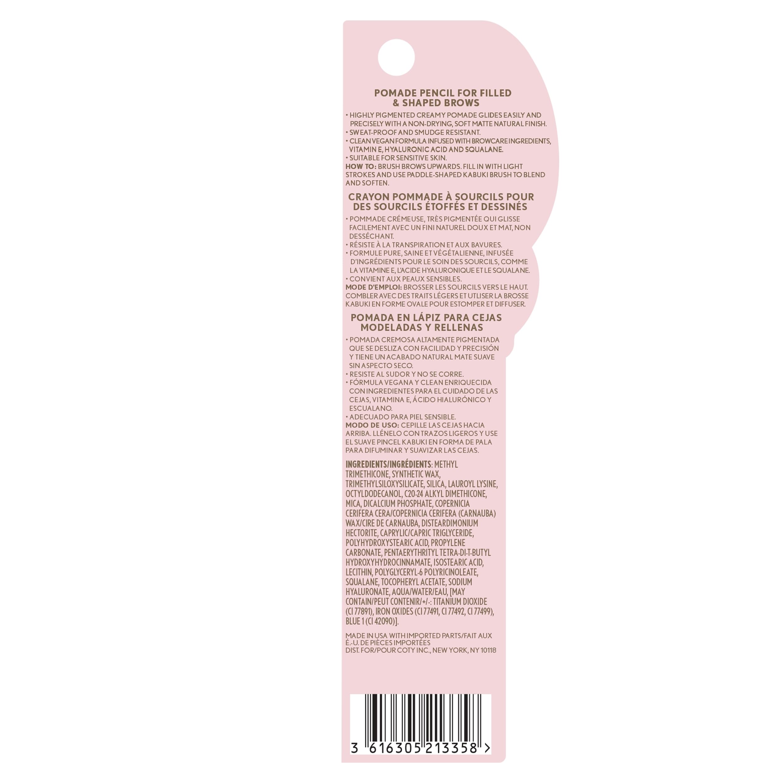 Covergirl 300 Auburn shade complements warm tones.