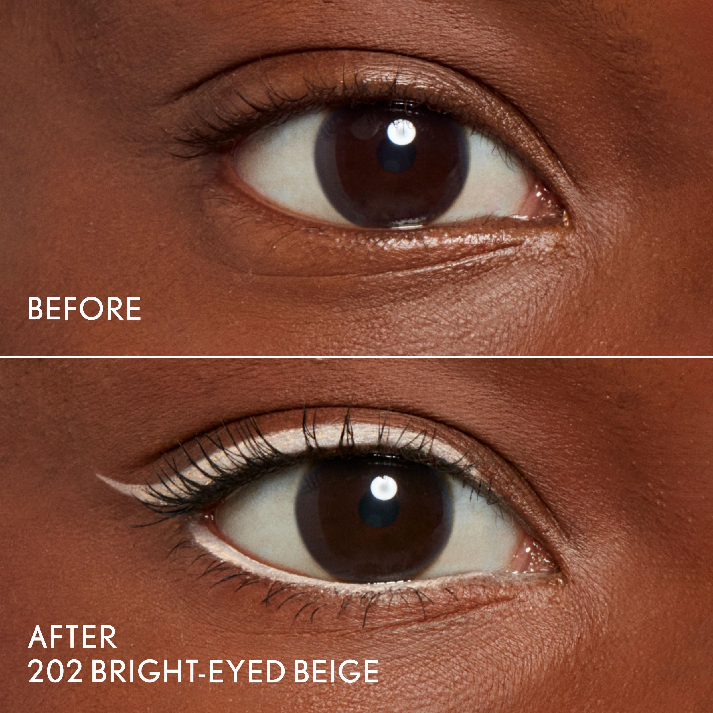 CoverGirl Perfect Point Plus Lashline acabado resistente al agua para todo el día.