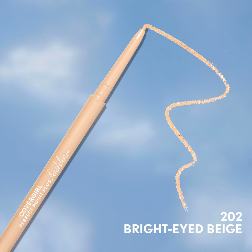 CoverGirl Perfect Point Plus Lashline facilita aplicación precisa en la línea de pestañas.