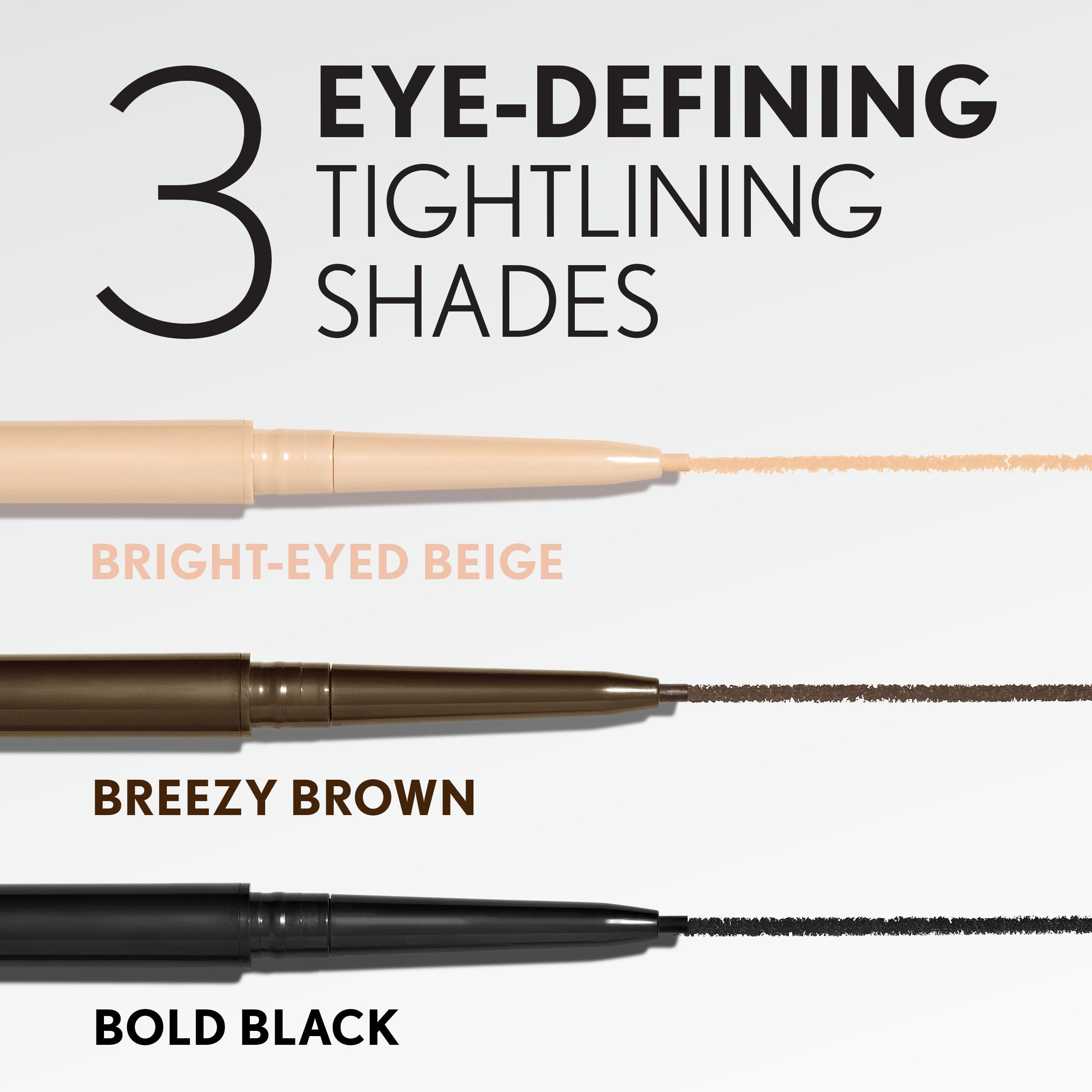 CoverGirl Perfect Point Plus Lashline apto para ojos sensibles y lentes de contacto.