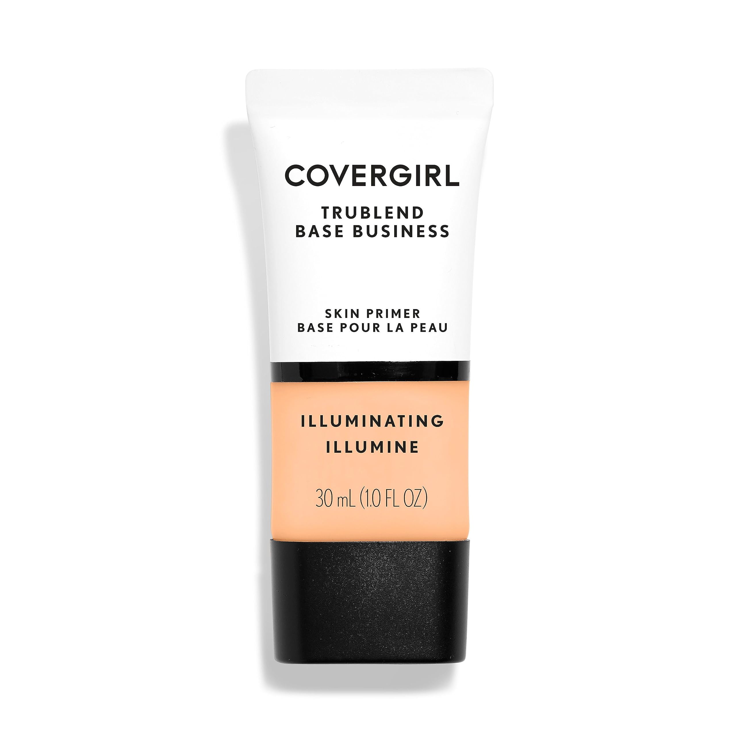 COVERGIRL Base Business Face Primer Illuminating adds radiance for a luminous base.