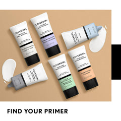 COVERGIRL Base Business Face Primer Pore Minimizing Purple refines pores.