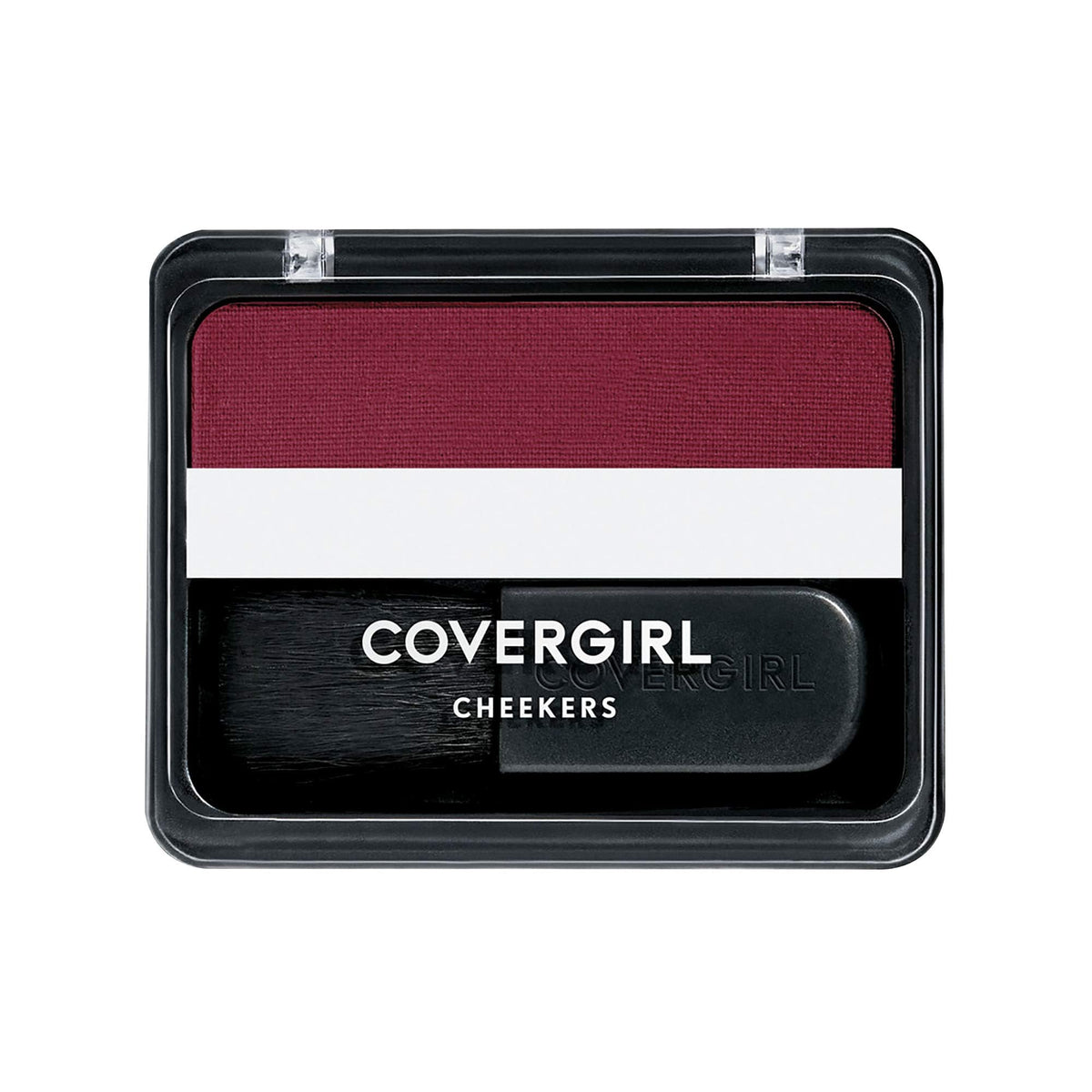 COVERGIRL Cheekers Blush compact close-up showing natural, buildable color for everyday wear.