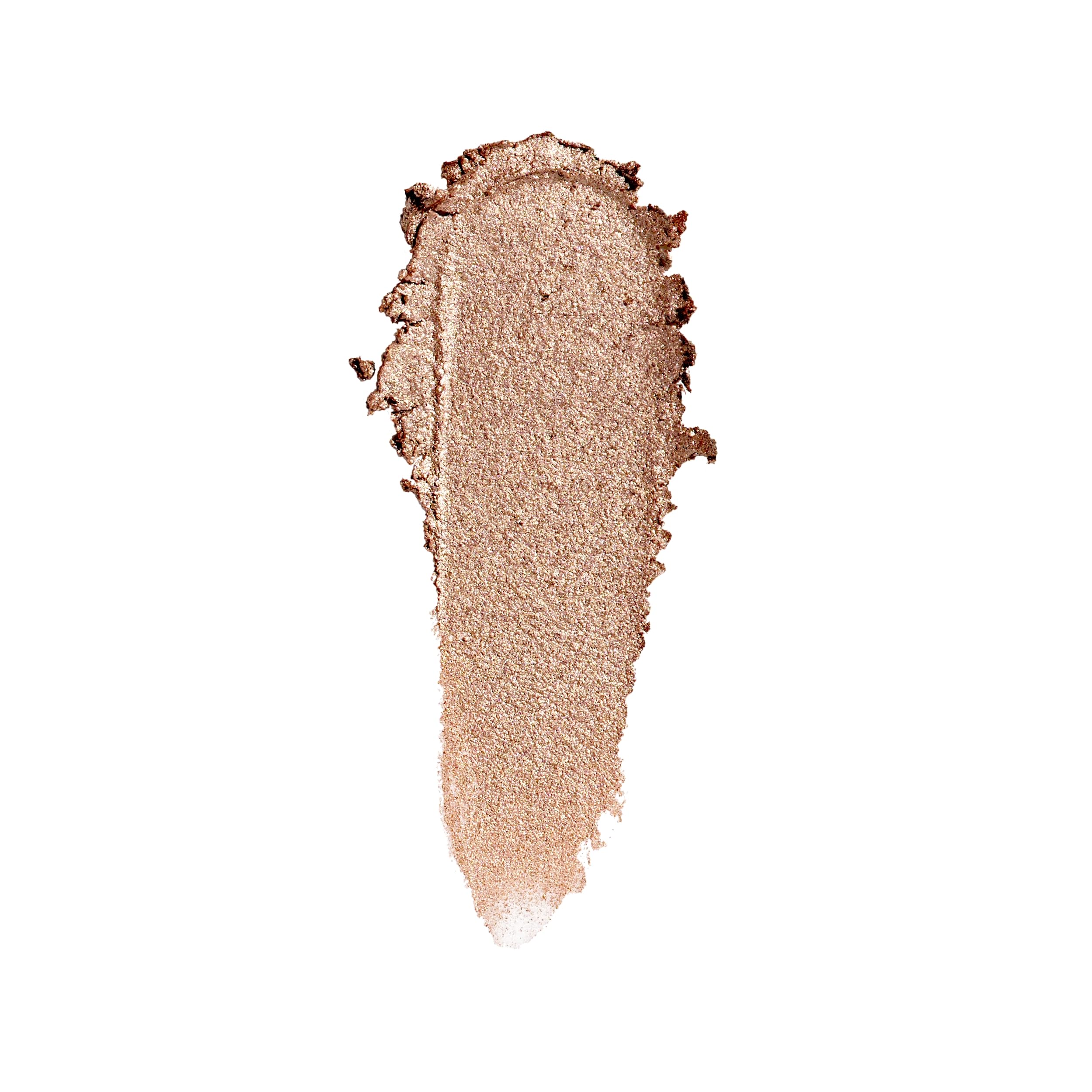 CoverGirl Clean Eye Color Gold Dusk application swatch demonstrates buildable shimmer for versatile looks.