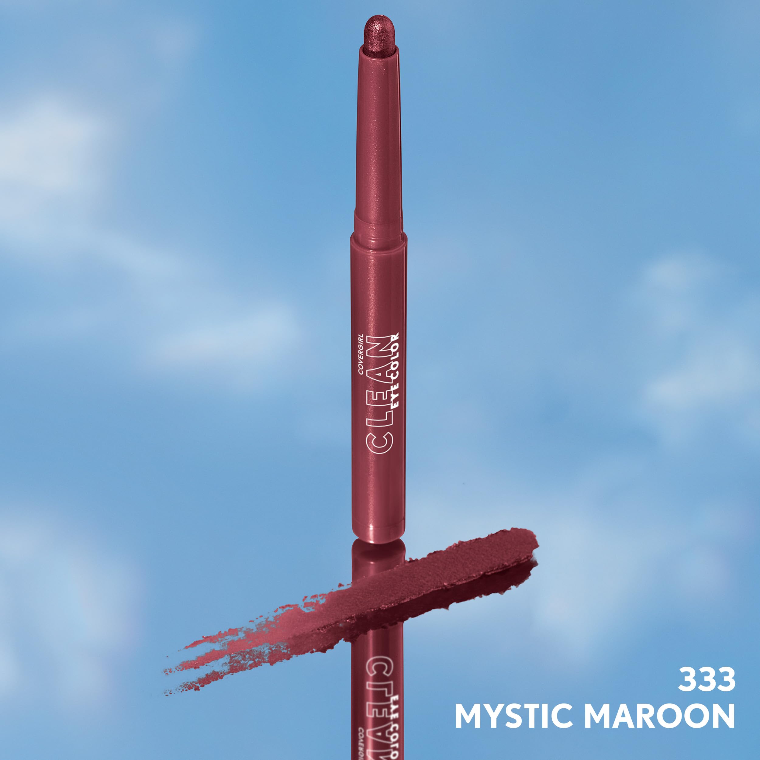 CoverGirl Mystic Maroon shimmer neutrals for bright, dimensional lids