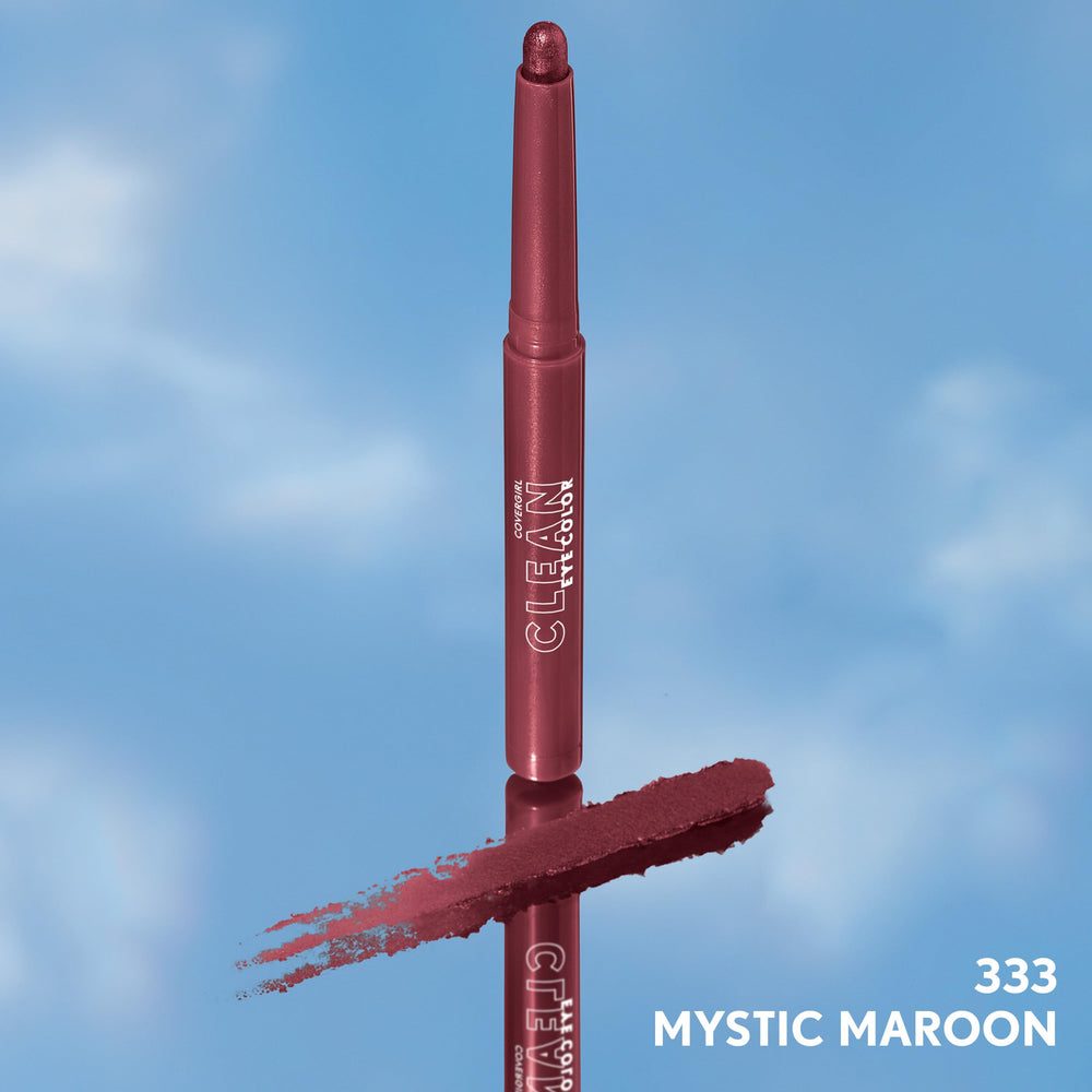CoverGirl Mystic Maroon shimmer neutrals for bright, dimensional lids