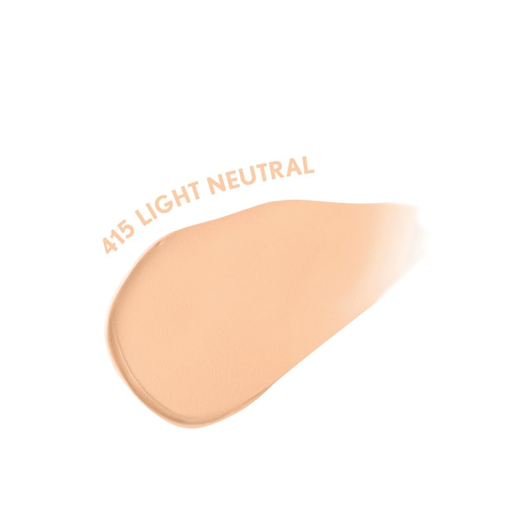 COVERGIRL 415 Light Neutral swatches demonstrate shade match and natural glow