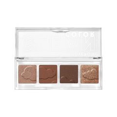 CoverGirl Clean Fresh Color Clean Eyeshadow Golden Toffee swatches reveal rich pigment in matte, metallic, and shimmer
