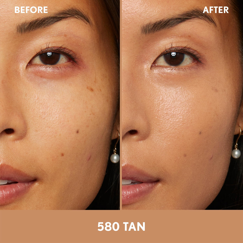 COVERGIRL Clean Fresh Nourishing Skin Tint swatches on arm blend natural shade.