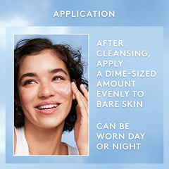 CoverGirl Clean Fresh skincare texture close-up highlights lightweight cream for fast absorption.