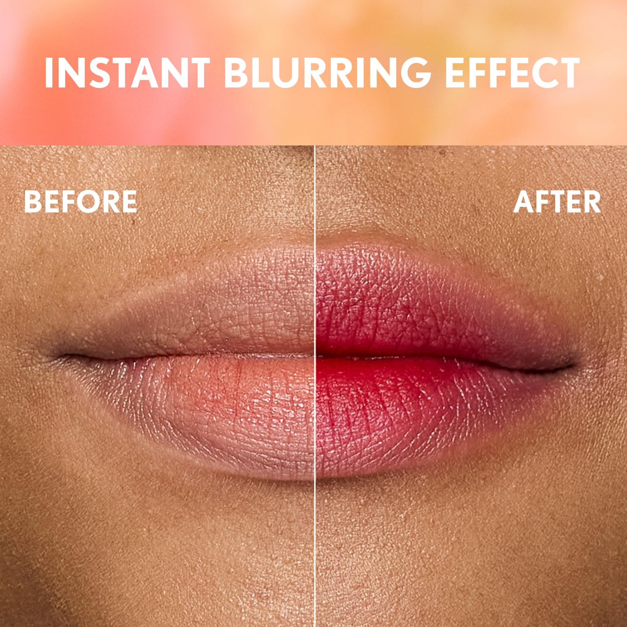 COVERGIRL Clean Fresh Yummy Blur lipstick soft matte finish close-up.