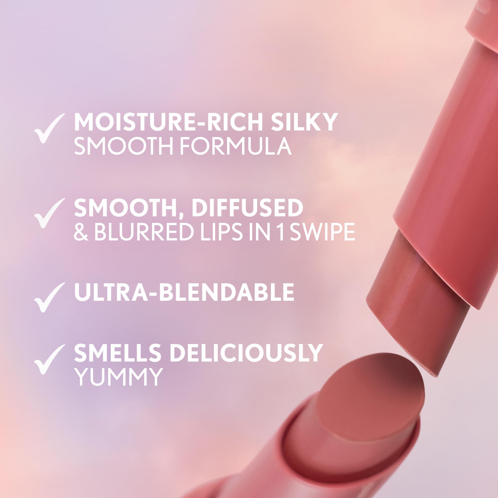 COVERGIRL Clean Fresh Yummy Blur vegan formula ingredients close-up.