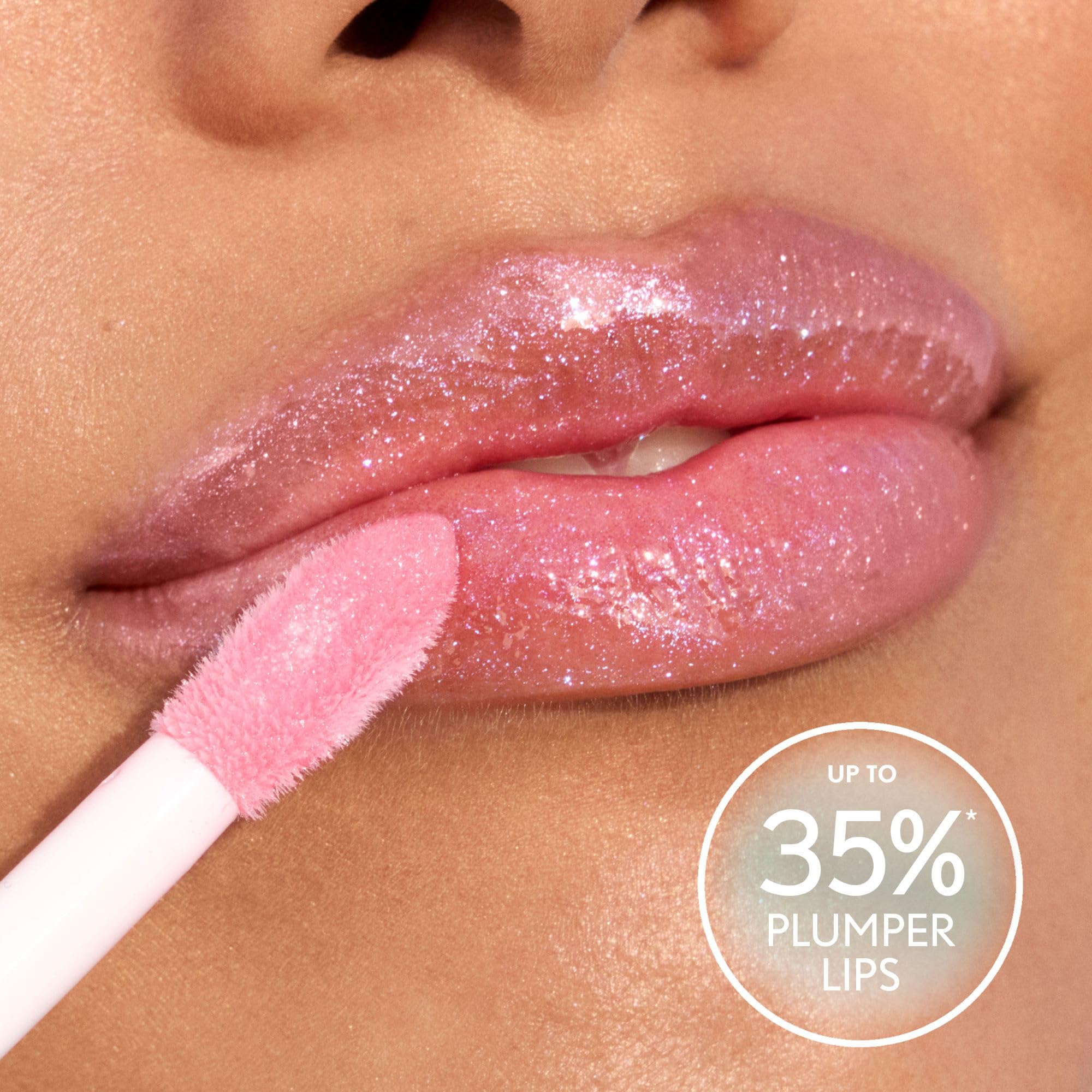 COVERGIRL Clean Fresh Yummy Plumper sabor a menta para sensación vigorizante