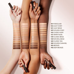 CoverGirl Clean Invisible Concealer tube with recyclable packaging highlights eco-friendly 30% post-consumer material.